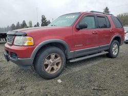 Salvage cars for sale from Copart Graham, WA: 2005 Ford Explorer XLT