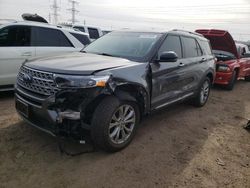 Salvage cars for sale at Elgin, IL auction: 2021 Ford Explorer Limited