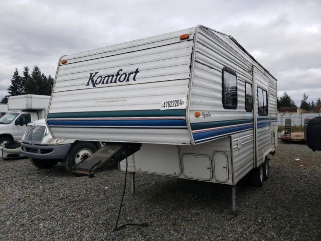 2001 Komfort Travel Trailer