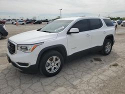 Salvage cars for sale at Indianapolis, IN auction: 2019 GMC Acadia SLE