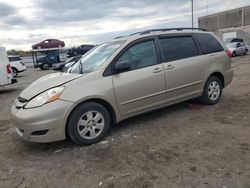 Salvage cars for sale from Copart Fredericksburg, VA: 2010 Toyota Sienna CE