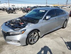 Honda Accord EXL salvage cars for sale: 2020 Honda Accord EXL