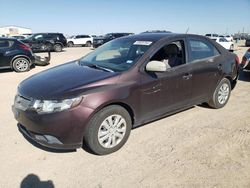 Salvage cars for sale from Copart Amarillo, TX: 2010 KIA Forte EX