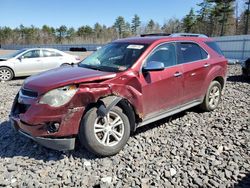 Salvage cars for sale at Windham, ME auction: 2010 Chevrolet Equinox LTZ