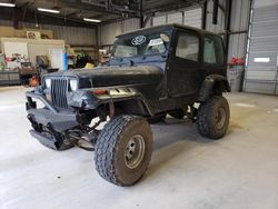 Jeep salvage cars for sale: 1995 Jeep Wrangler / YJ S