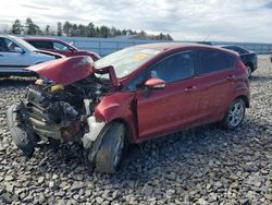 Salvage cars for sale at Windham, ME auction: 2014 Ford Fiesta SE