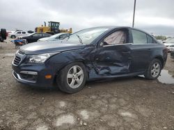 Salvage cars for sale at Indianapolis, IN auction: 2015 Chevrolet Cruze LT