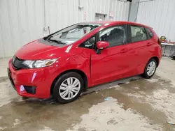 Salvage cars for sale at Franklin, WI auction: 2016 Honda FIT LX