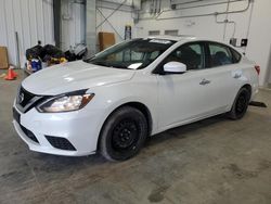 Salvage cars for sale from Copart Ontario Auction, ON: 2018 Nissan Sentra S
