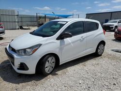 Chevrolet Spark LS salvage cars for sale: 2017 Chevrolet Spark LS