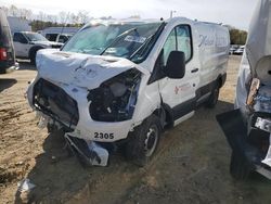 Salvage cars for sale from Copart Glassboro, NJ: 2023 Ford Transit T-150