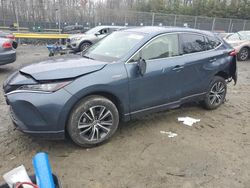 Salvage cars for sale at Waldorf, MD auction: 2021 Toyota Venza LE