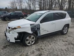 Salvage cars for sale from Copart Candia, NH: 2017 Jeep Compass Latitude
