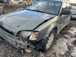 Salvage cars for sale at Rocky View County, AB auction: 2003 Subaru Legacy Outback AWP