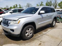 Salvage cars for sale at Bridgeton, MO auction: 2012 Jeep Grand Cherokee Laredo