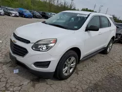 Salvage cars for sale from Copart Bridgeton, MO: 2017 Chevrolet Equinox LS
