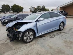 Salvage cars for sale at Hayward, CA auction: 2015 Hyundai Sonata Hybrid