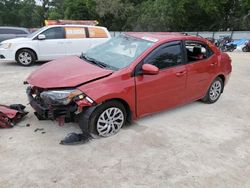 Salvage cars for sale from Copart Ocala, FL: 2019 Toyota Corolla L