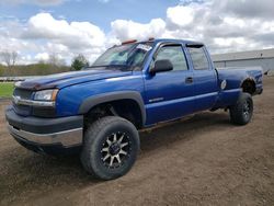 Salvage trucks for sale at Columbia Station, OH auction: 2003 Chevrolet Silverado K2500 Heavy Duty