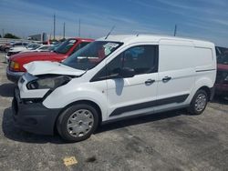 Salvage trucks for sale at Jacksonville, FL auction: 2017 Ford Transit Connect XL