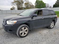 Toyota Highlander salvage cars for sale: 2009 Toyota Highlander Limited