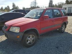 Honda CR-V EX salvage cars for sale: 1999 Honda CR-V EX