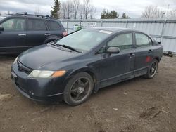 Salvage cars for sale at Bowmanville, ON auction: 2007 Honda Civic DX