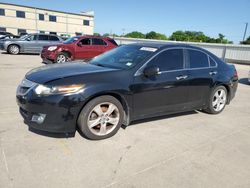 Salvage cars for sale at Wilmer, TX auction: 2010 Acura TSX