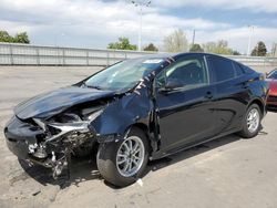 Salvage cars for sale at Littleton, CO auction: 2018 Toyota Prius