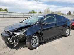 Toyota salvage cars for sale: 2018 Toyota Prius