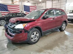 Salvage cars for sale at Columbia, MO auction: 2010 Honda CR-V LX
