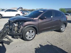 Salvage cars for sale at Las Vegas, NV auction: 2019 Honda HR-V EX