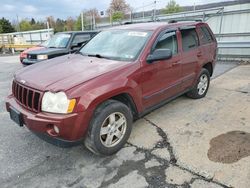 Jeep salvage cars for sale: 2007 Jeep Grand Cherokee Laredo