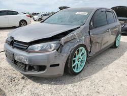 Salvage cars for sale from Copart Houston, TX: 2010 Volkswagen Golf