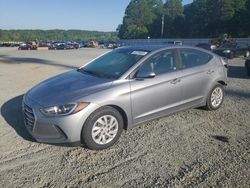 Salvage cars for sale from Copart Concord, NC: 2017 Hyundai Elantra SE
