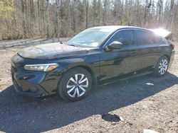 Salvage cars for sale from Copart Ontario Auction, ON: 2022 Honda Civic LX
