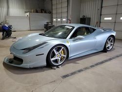 Carros salvage a la venta en subasta: 2011 Ferrari 458 Italia