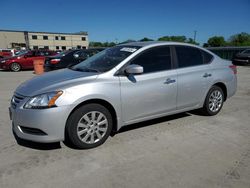 Salvage cars for sale from Copart Wilmer, TX: 2014 Nissan Sentra S