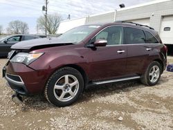 Salvage cars for sale at Blaine, MN auction: 2013 Acura MDX Advance