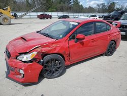 Salvage cars for sale at Hampton, VA auction: 2020 Subaru WRX Premium