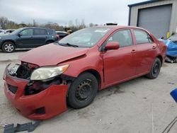 Salvage cars for sale at Duryea, PA auction: 2009 Toyota Corolla Base