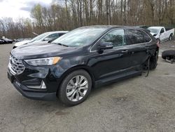 Salvage cars for sale at East Granby, CT auction: 2023 Ford Edge Titanium