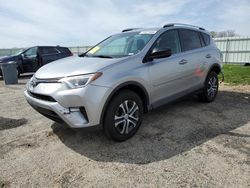 Salvage cars for sale from Copart Mcfarland, WI: 2016 Toyota Rav4 LE