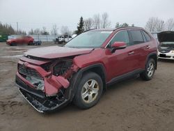 Salvage cars for sale from Copart Bowmanville, ON: 2019 Toyota Rav4 Limited