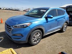 Salvage cars for sale at Brighton, CO auction: 2018 Hyundai Tucson SEL