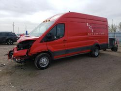 Salvage cars for sale at Greenwood, NE auction: 2023 Ford Transit T-350 HD