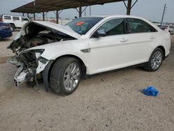 Salvage cars for sale from Copart Temple, TX: 2011 Ford Taurus Limited