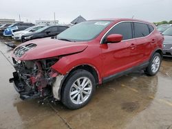 Salvage cars for sale at Grand Prairie, TX auction: 2017 Nissan Rogue Sport S