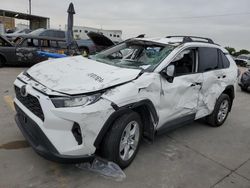 Salvage cars for sale from Copart Grand Prairie, TX: 2020 Toyota Rav4 XLE