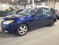 Hyundai Elantra salvage cars for sale: 2010 Hyundai Elantra Blue